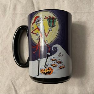 Rare Disneyland Haunted Mansion Holiday Nightmare Before Christmas Mug in Box